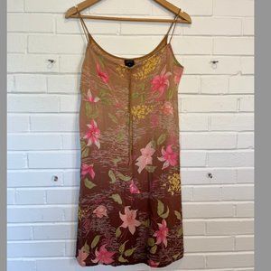 Plenty vintage  100% silk dress